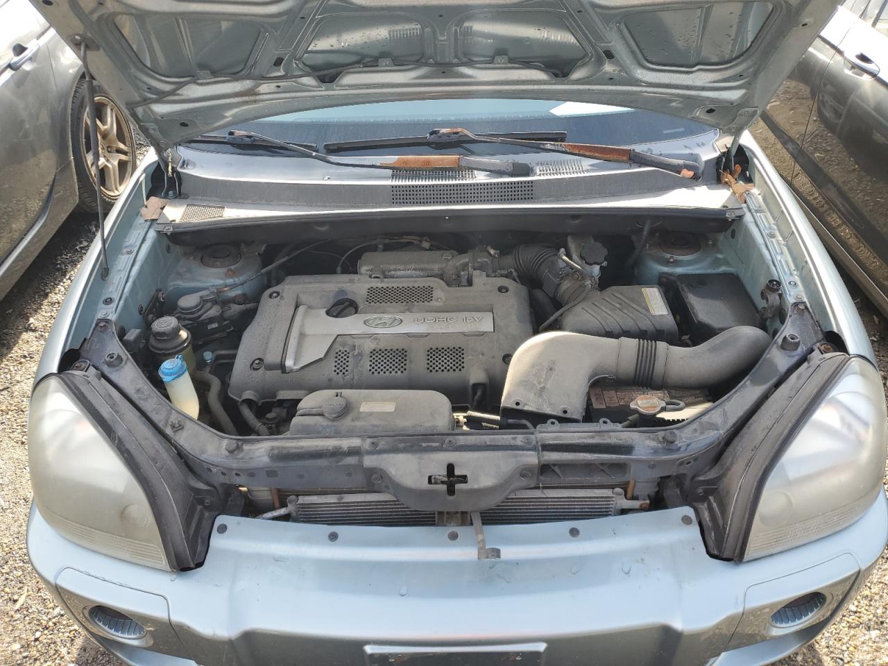 2005 Hyundai Tucson VIN KM8JM12B95U108173 Copart auction photo, rear end / side damage thumbnail 13