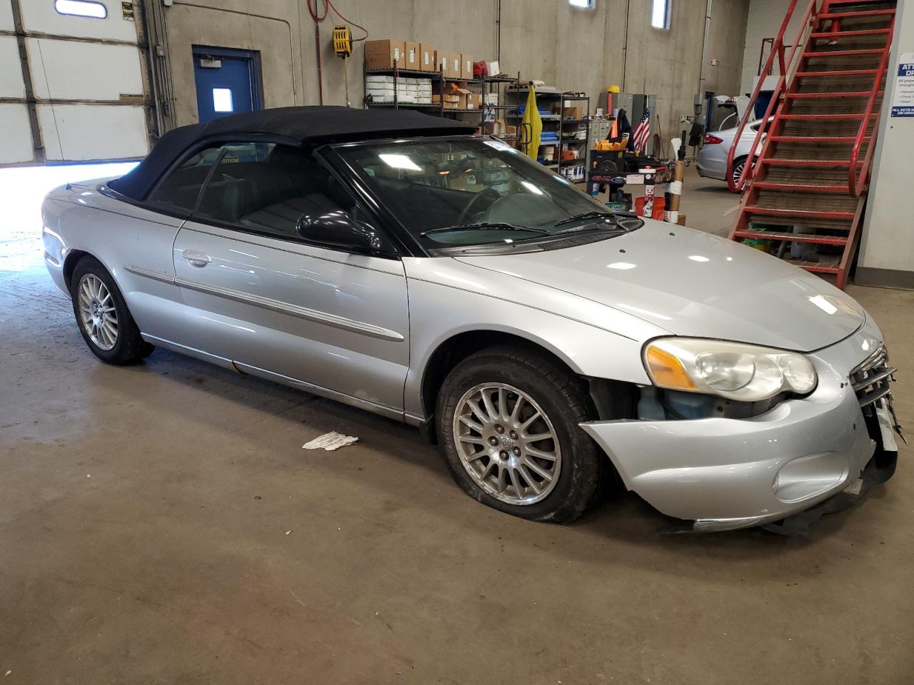 2005 Chrysler Sebring VIN 1C3EL55R05N593147 Copart auction photo, all over damage thumbnail 4