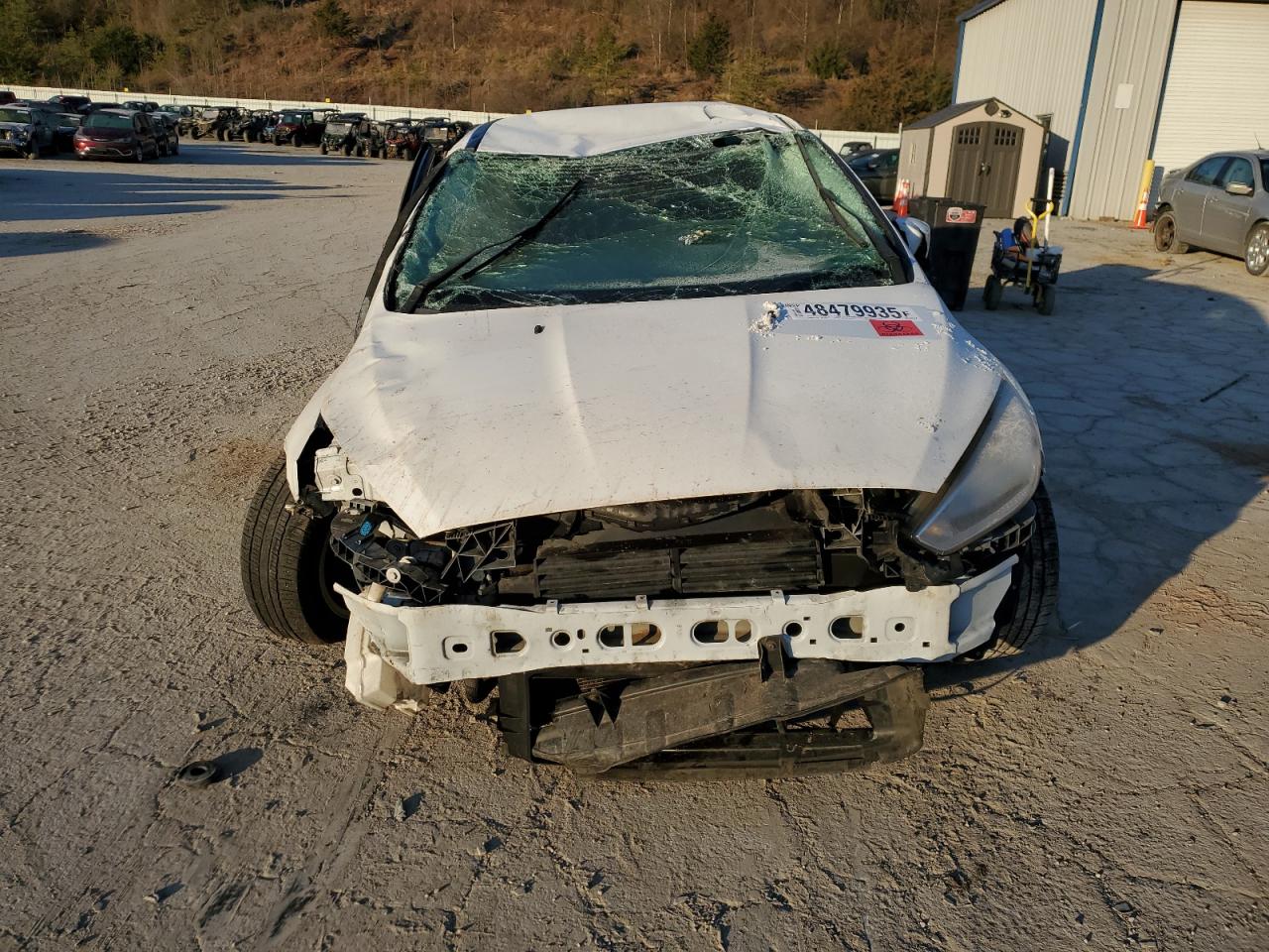 2018 Ford Focus VIN 1FADP3K26JL288562 Copart auction photo, rollover damage thumbnail 5