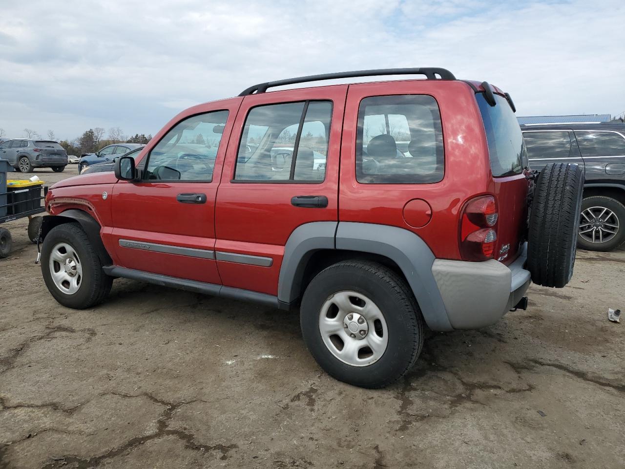 2006 Jeep Liberty (North America) VIN 1J4GL48K26W133944 Copart auction photo, front end damage thumbnail 2