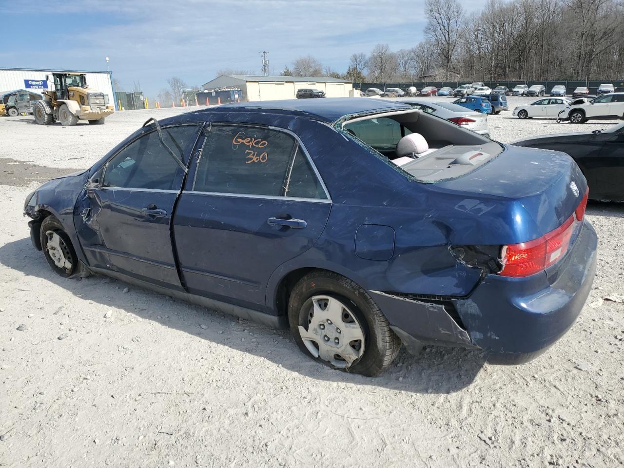 2005 Honda Accord VIN 1HGCM56405L002055 Copart auction photo, all over damage thumbnail 2