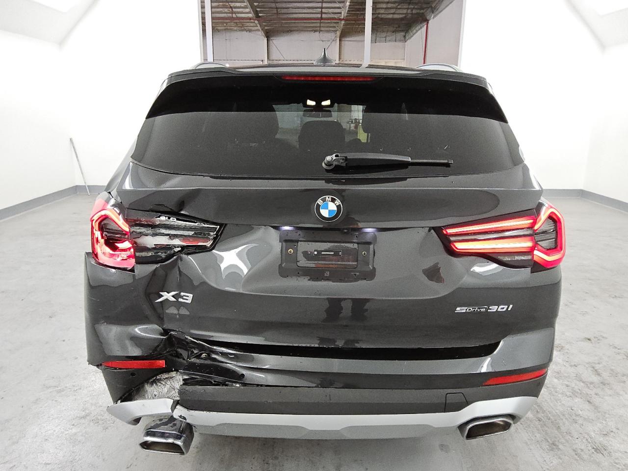 2024 BMW X3 VIN 5UX43DP05R9U23007 Copart auction photo, rear end damage thumbnail 6
