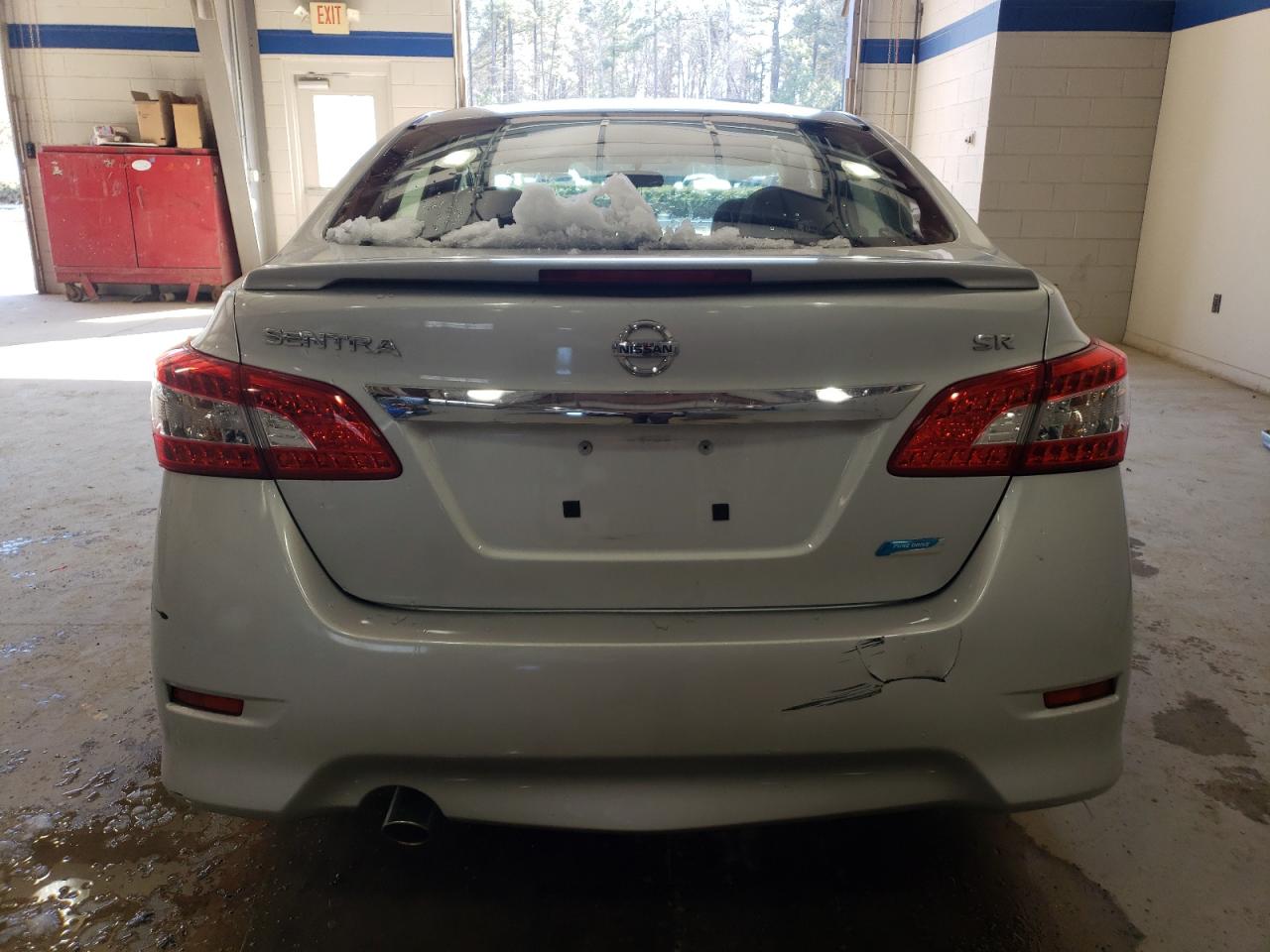 2013 Nissan Sentra VIN 3N1AB7AP4DL732324 Copart auction photo, front end / undercarriage damage thumbnail 6