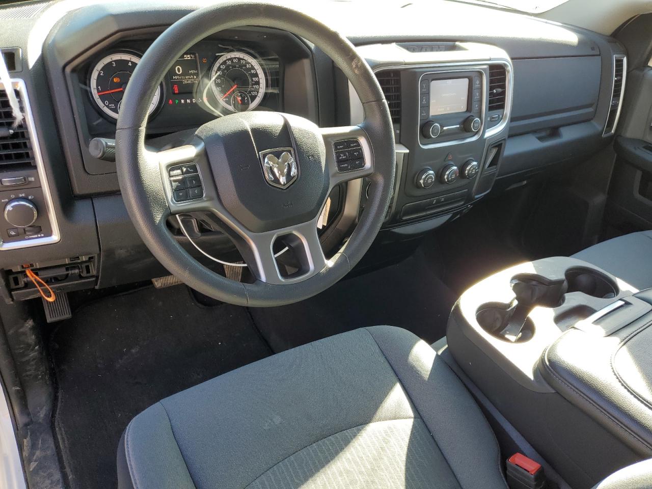 2021 RAM 1500 VIN 3C6JR7ET5MG563429 Copart auction photo, front end damage thumbnail 8