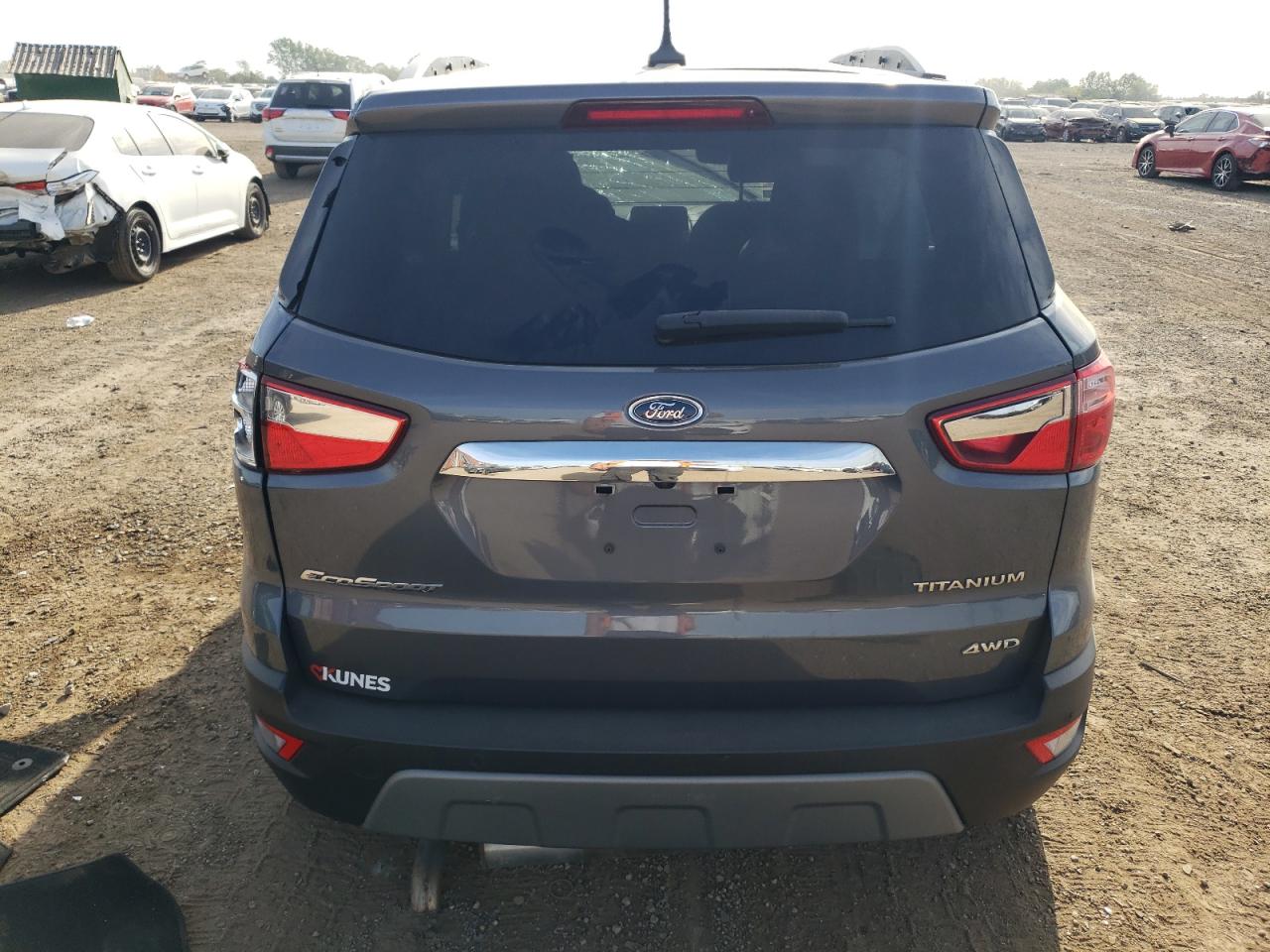 2021 Ford EcoSport VIN MAJ6S3KL8MC403165 Copart auction photo, all over damage thumbnail 6