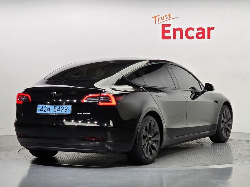 2021 Tesla Model 3 VIN 5YJ3E1EB8MF890074 Encar auction photo thumbnail 2