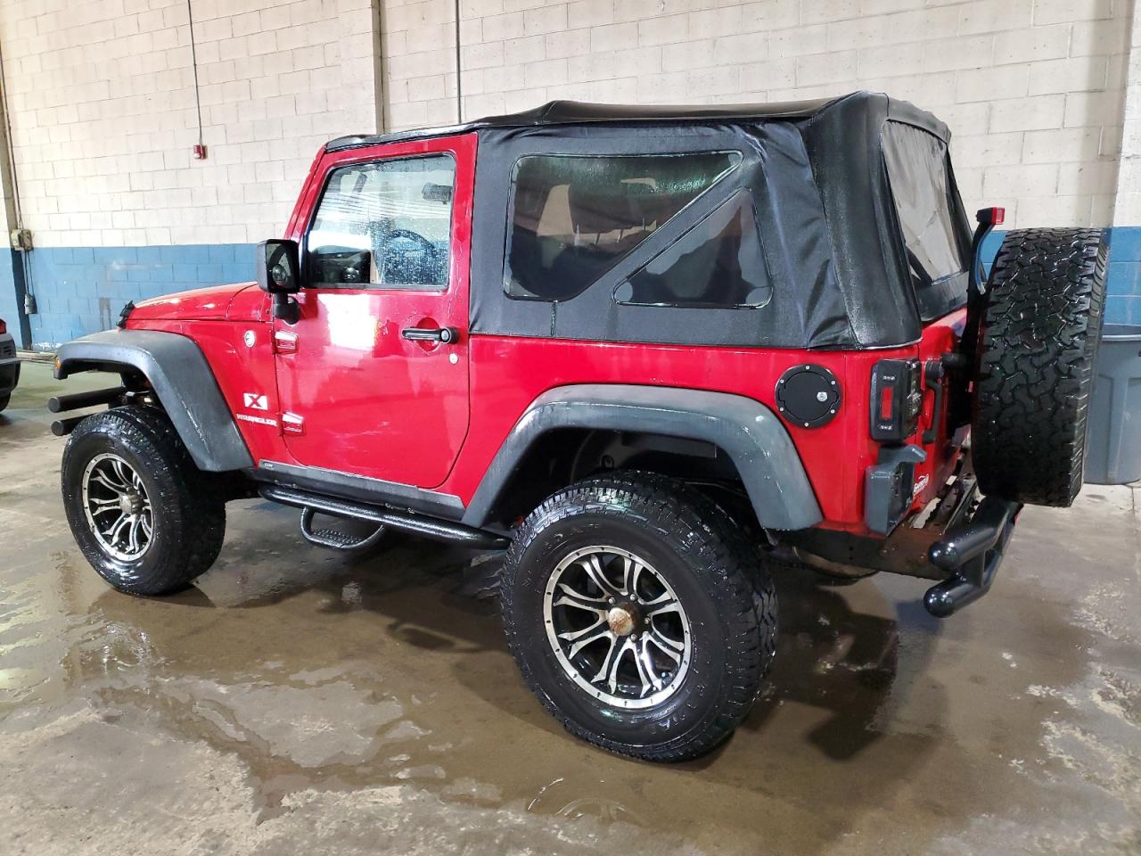 2009 Jeep Wrangler VIN 1J4FA24189L768904 Copart auction photo, undercarriage damage thumbnail 2