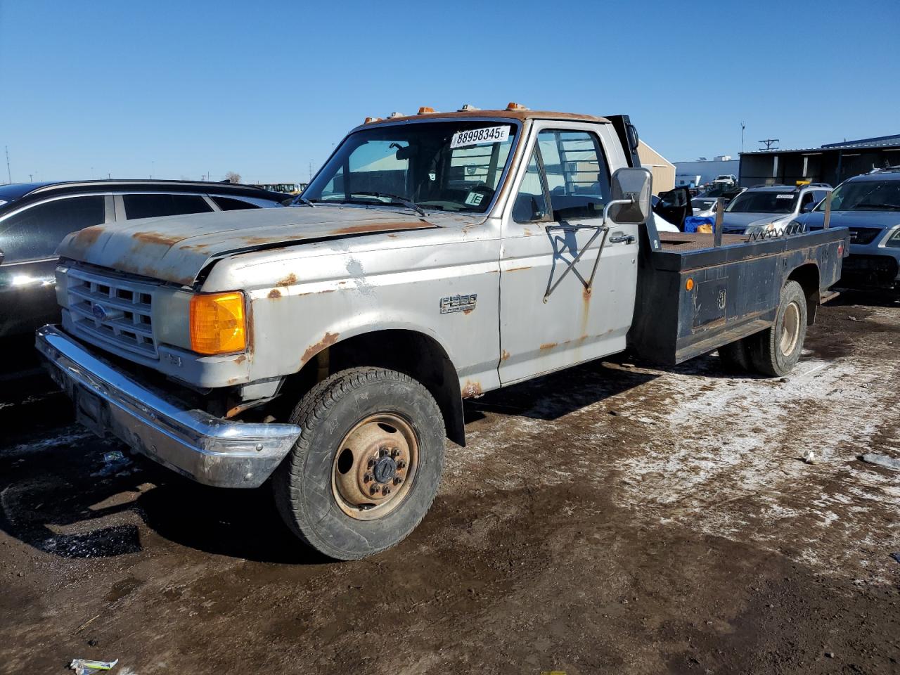 1990 Ford F350 VIN 2FDKF38G2LCB19705