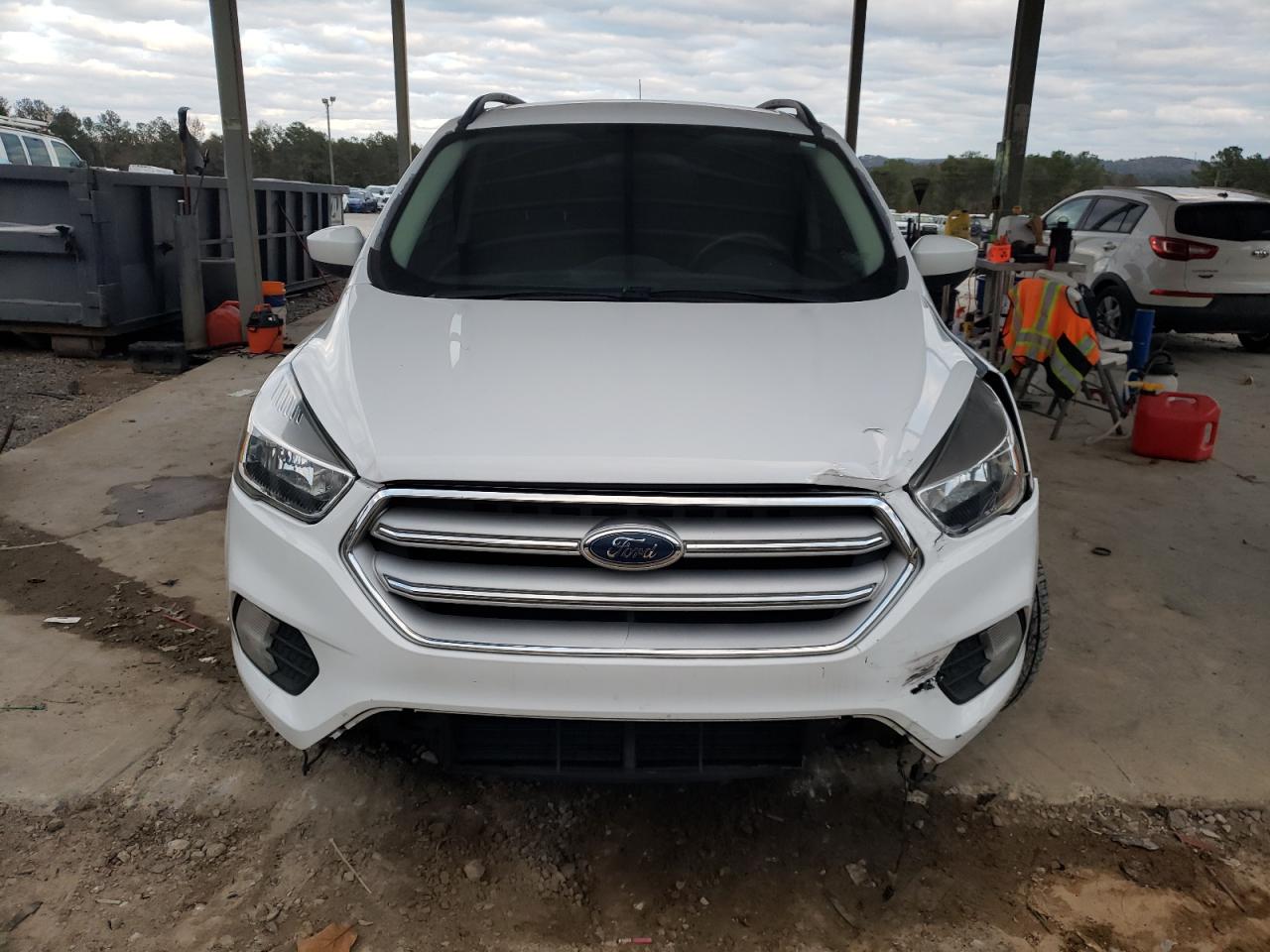 2018 Ford Escape VIN 1FMCU9GD1JUB15307 Copart auction photo, front end / side damage thumbnail 5
