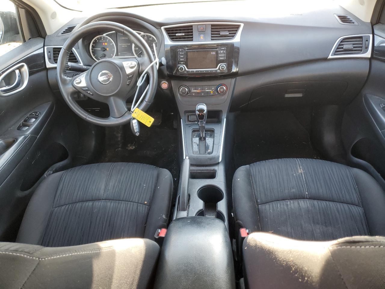 2017 Nissan Sentra VIN 3N1AB7AP3HY245396 Copart auction photo, rear end / minor dent/scratches damage thumbnail 8