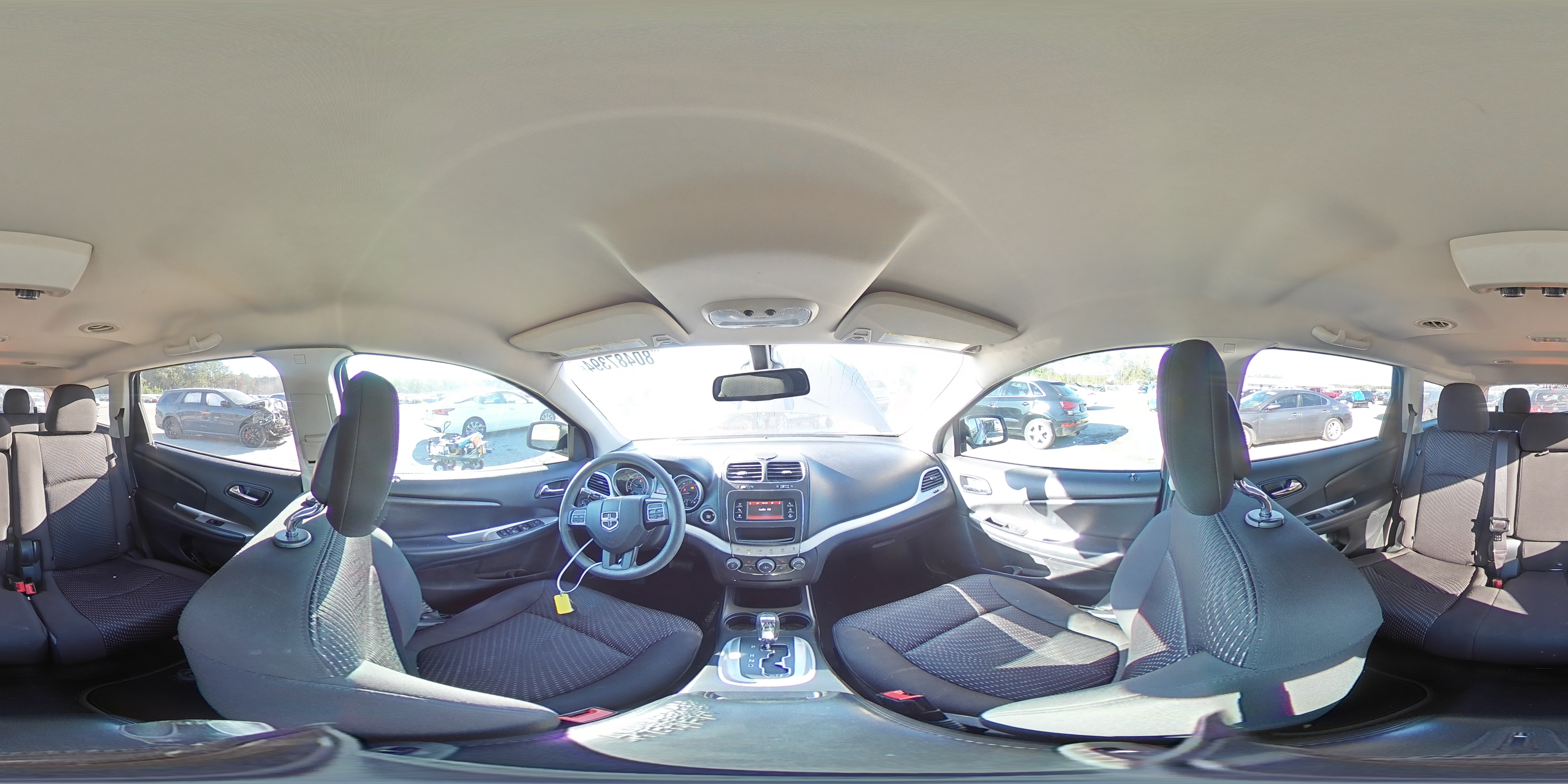 2019 Dodge Journey VIN 3C4PDCBB9KT867180 Copart auction photo, side damage thumbnail 13