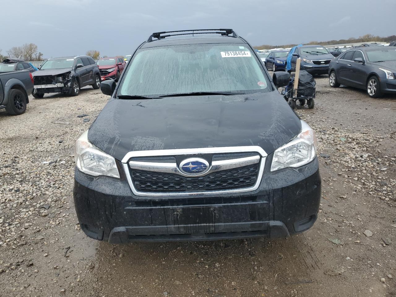 2015 Subaru Forester VIN JF2SJADC9FH483645 Copart auction photo, hail damage thumbnail 5