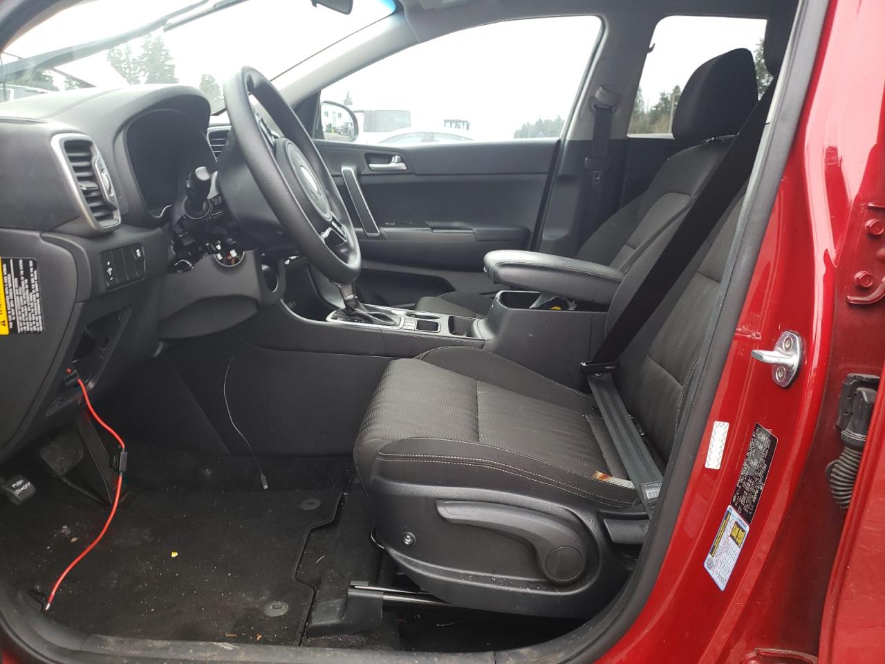 2017 KIA Sportage VIN KNDPMCAC0H7277280 Copart auction photo, vandalism damage thumbnail 7