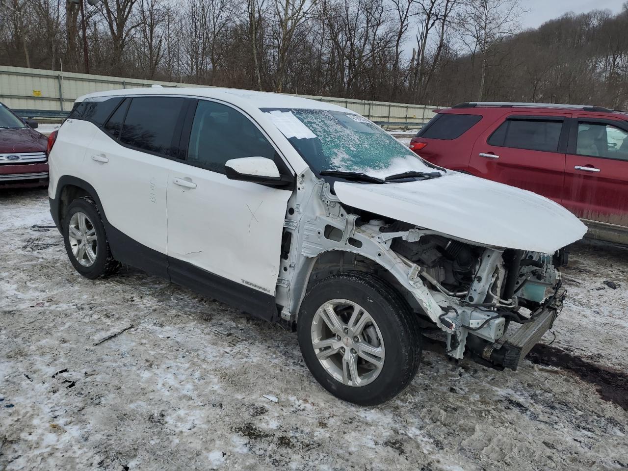 2020 GMC Terrain VIN 3GKALMEV0LL215526 Copart auction photo, front end damage thumbnail 4