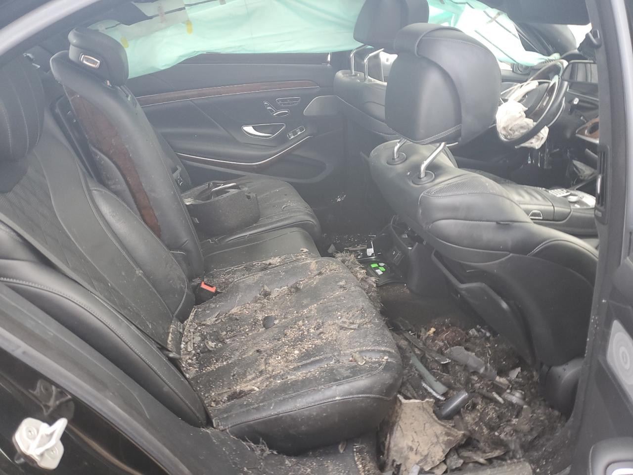 2014 Mercedes-Benz S-klasse VIN WDDUG8FB6EA056374 Copart auction photo, burn damage thumbnail 10