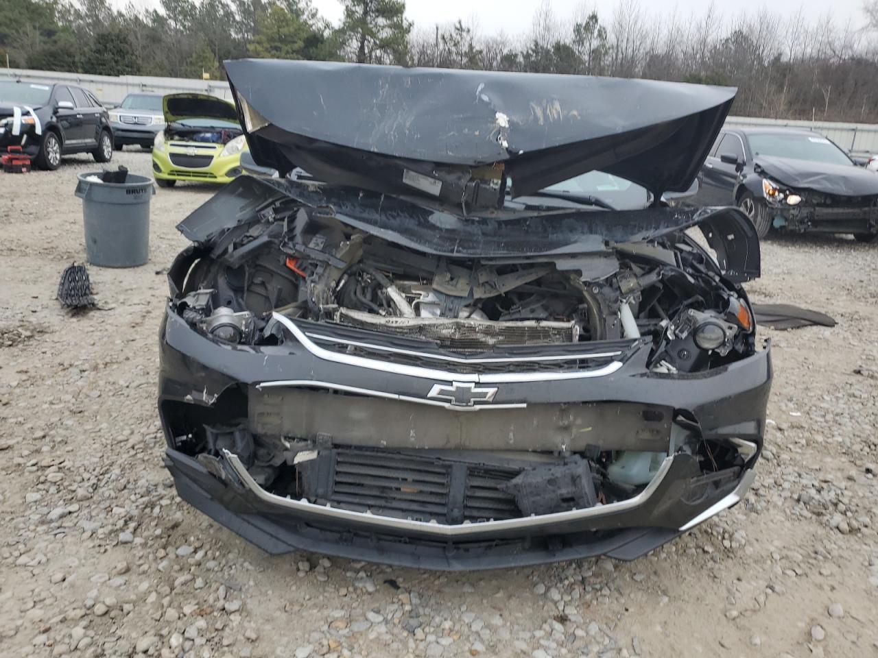 2018 Chevrolet Malibu VIN 1G1ZB5ST0JF207405 Copart auction photo, front end damage thumbnail 5