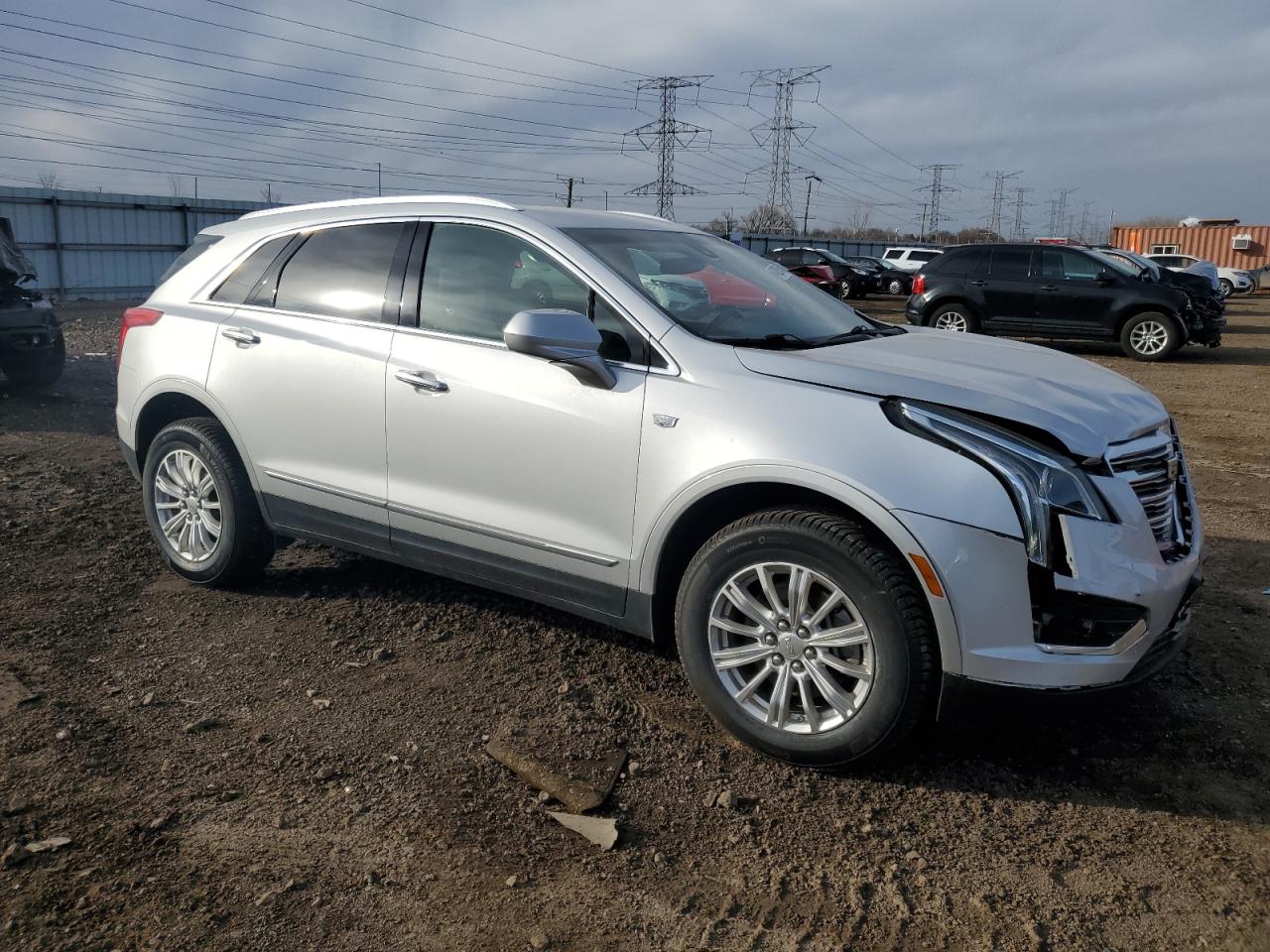 2018 Cadillac XT5 VIN 1GYKNARS6JZ237930 Copart auction photo, front end damage thumbnail 4