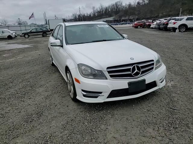 2014 Mercedes-Benz C-klasse VIN WDDGF8ABXEG240964 Copart auction photo, rear end damage thumbnail 11