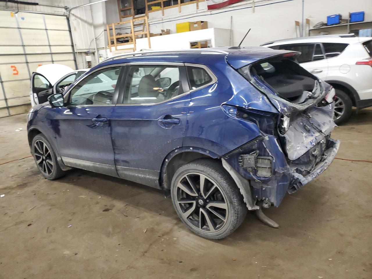 2018 Nissan Rogue VIN JN1BJ1CR9JW206506 Copart auction photo, rear end damage thumbnail 2