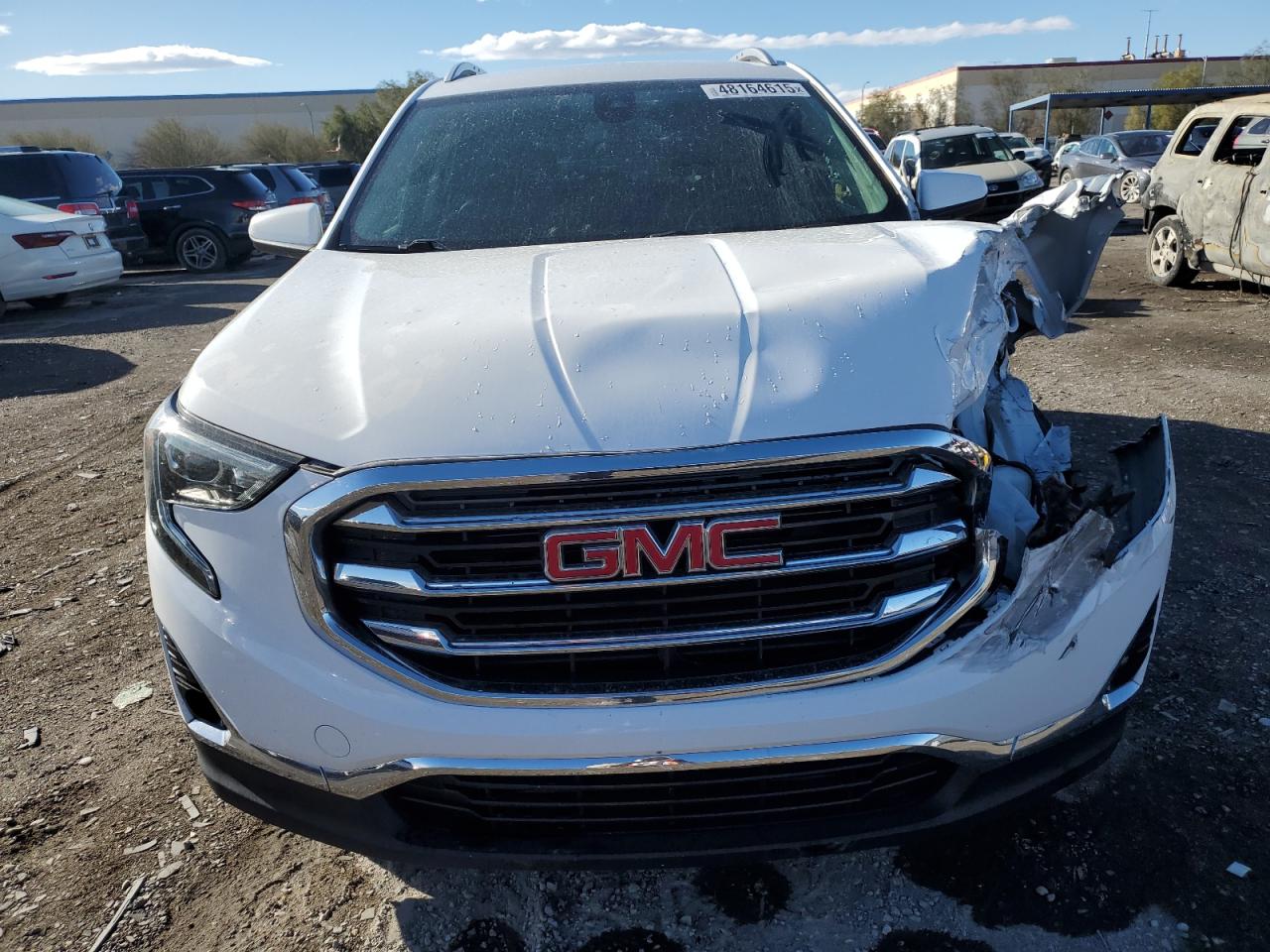2020 GMC Terrain VIN 3GKALPEV0LL255154 Copart auction photo, front end damage thumbnail 5