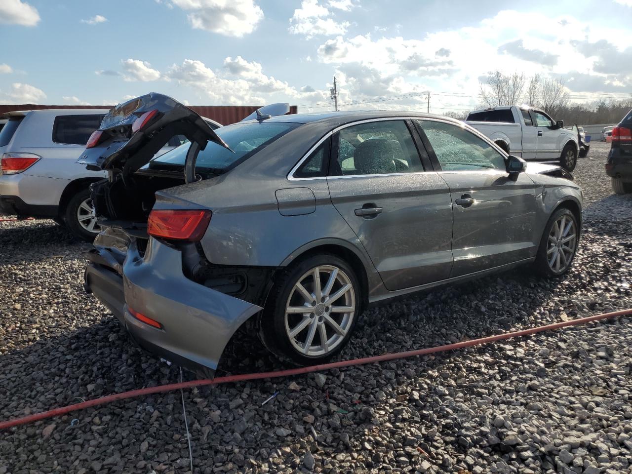 2016 Audi A3 VIN WAUE8GFF9G1005914 Copart auction photo, rear end / front end damage thumbnail 3