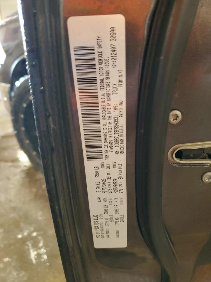 2015 RAM 1500 VIN 1C6RR7LT9FS543931 Copart auction photo, front end / side damage thumbnail 12
