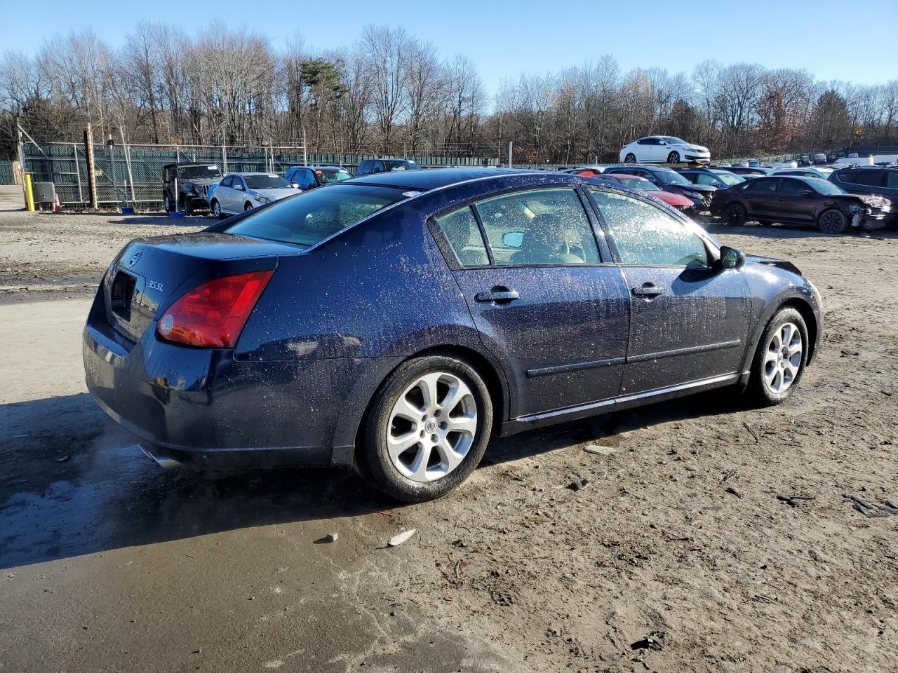 2007 Nissan Maxima VIN 1N4BA41E77C829072 Copart auction photo, front end / side damage thumbnail 3
