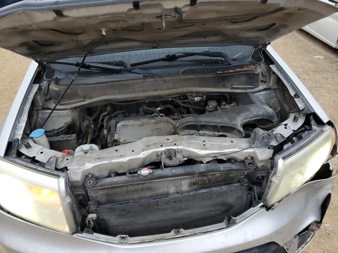 2014 Honda Pilot VIN 5FNYF3H65EB019468 Copart auction photo, front end / side damage thumbnail 12