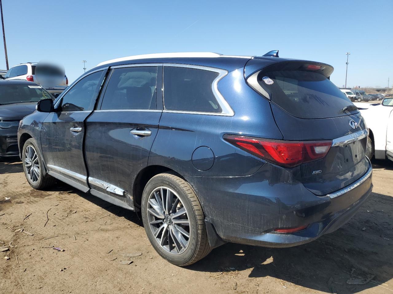 2019 Infiniti QX60 VIN 5N1DL0MM5KC561278 Copart auction photo, front end damage thumbnail 2