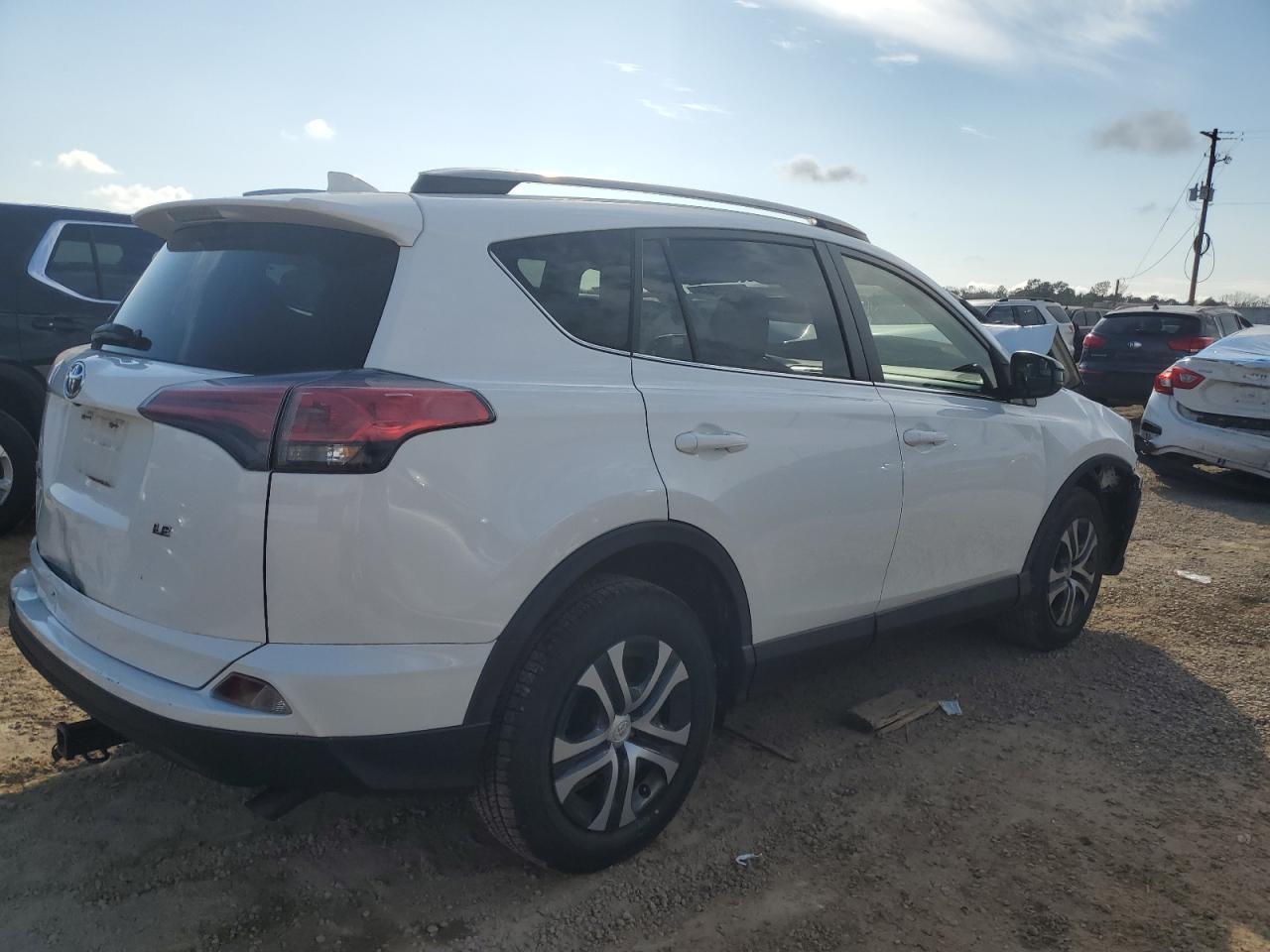 2017 Toyota RAV 4 VIN JTMZFREVXHJ702234 Copart auction photo, front end damage thumbnail 3
