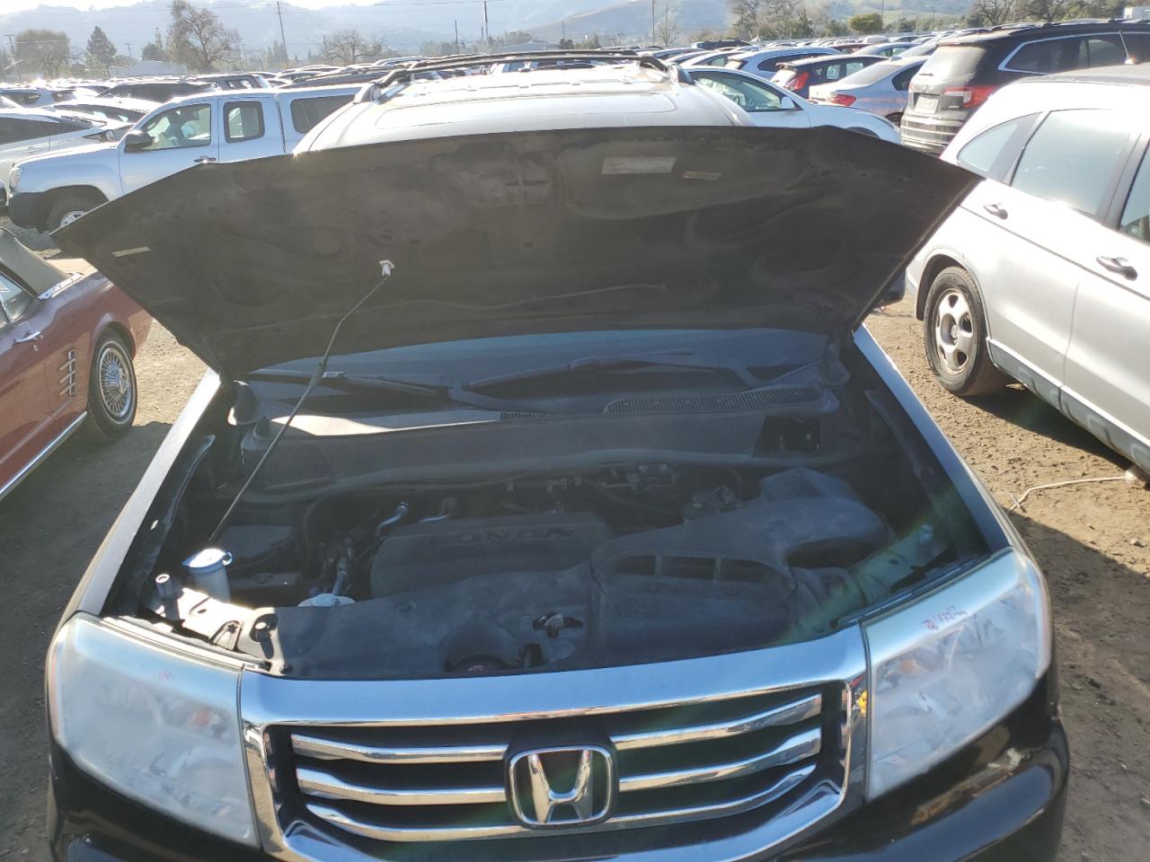 2013 Honda Pilot VIN 5FNYF4H58DB058843 Copart auction photo, rear end damage thumbnail 12