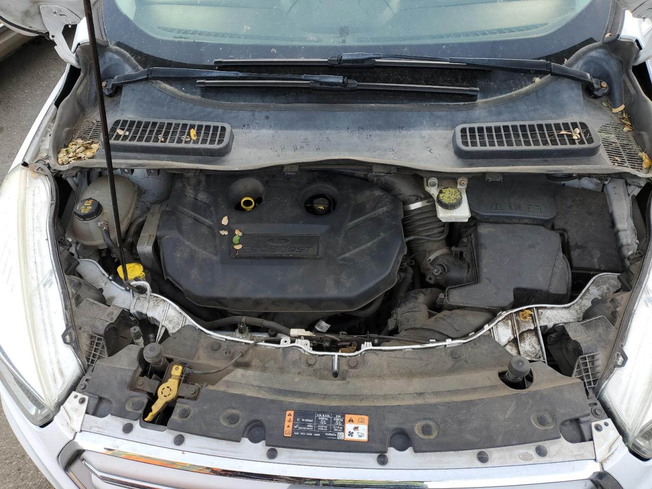 2017 Ford Escape VIN 1FMCU9G92HUB90443 Copart auction photo, mechanical / rear end damage thumbnail 11