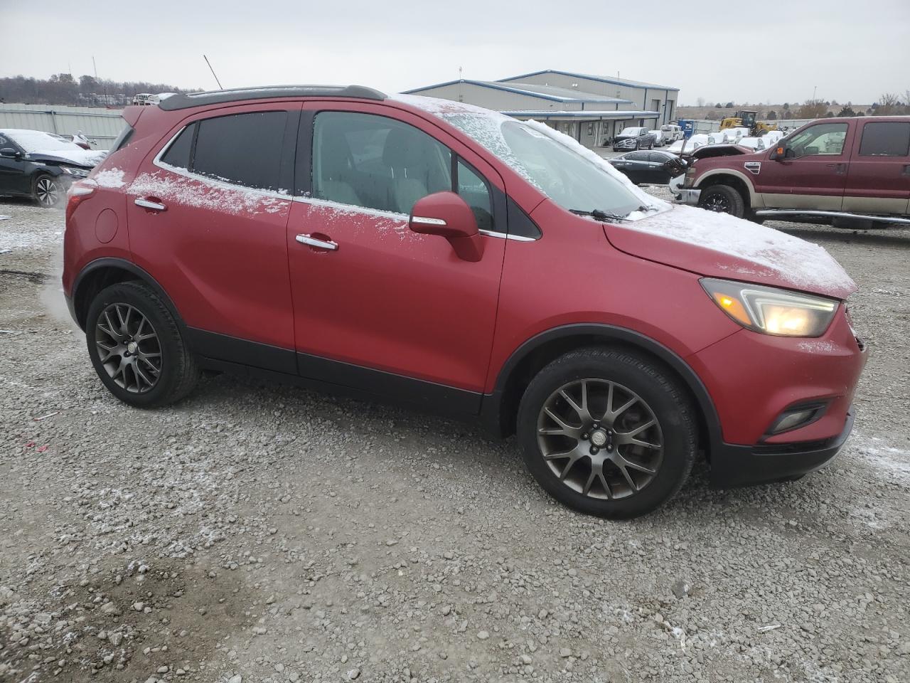 2019 Buick Encore VIN KL4CJ1SM5KB712280 Copart auction photo, front end / minor dent/scratches damage thumbnail 4