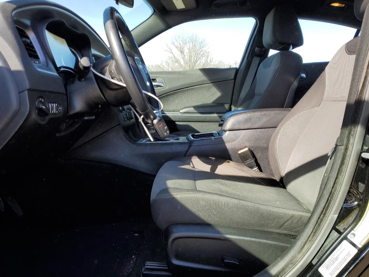 2015 Dodge Charger VIN 2C3CDXBG9FH738909 Copart auction photo, side / rear end damage thumbnail 7