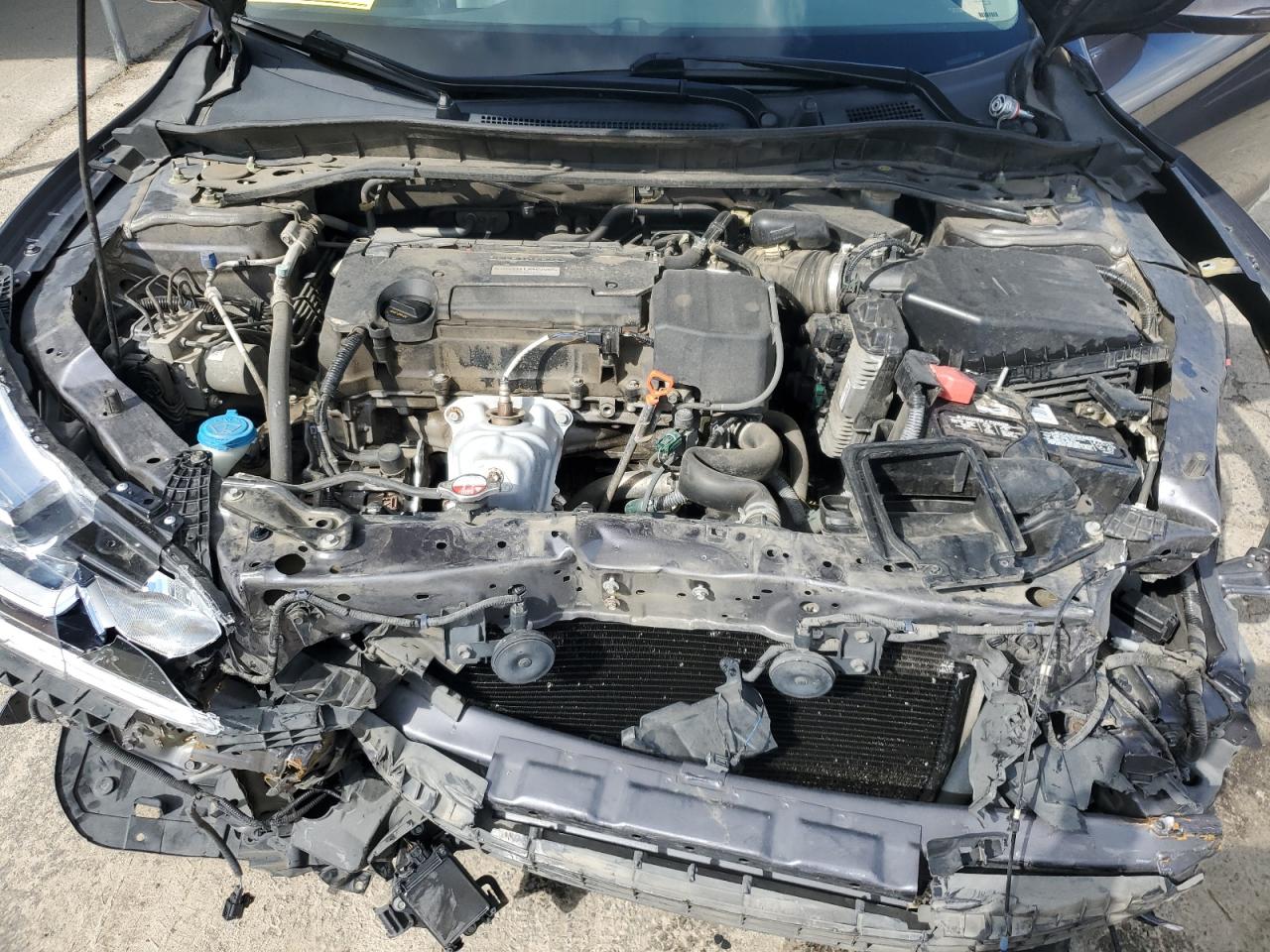 2016 Honda Accord VIN 1HGCR2F92GA054314 Copart auction photo, front end damage thumbnail 11