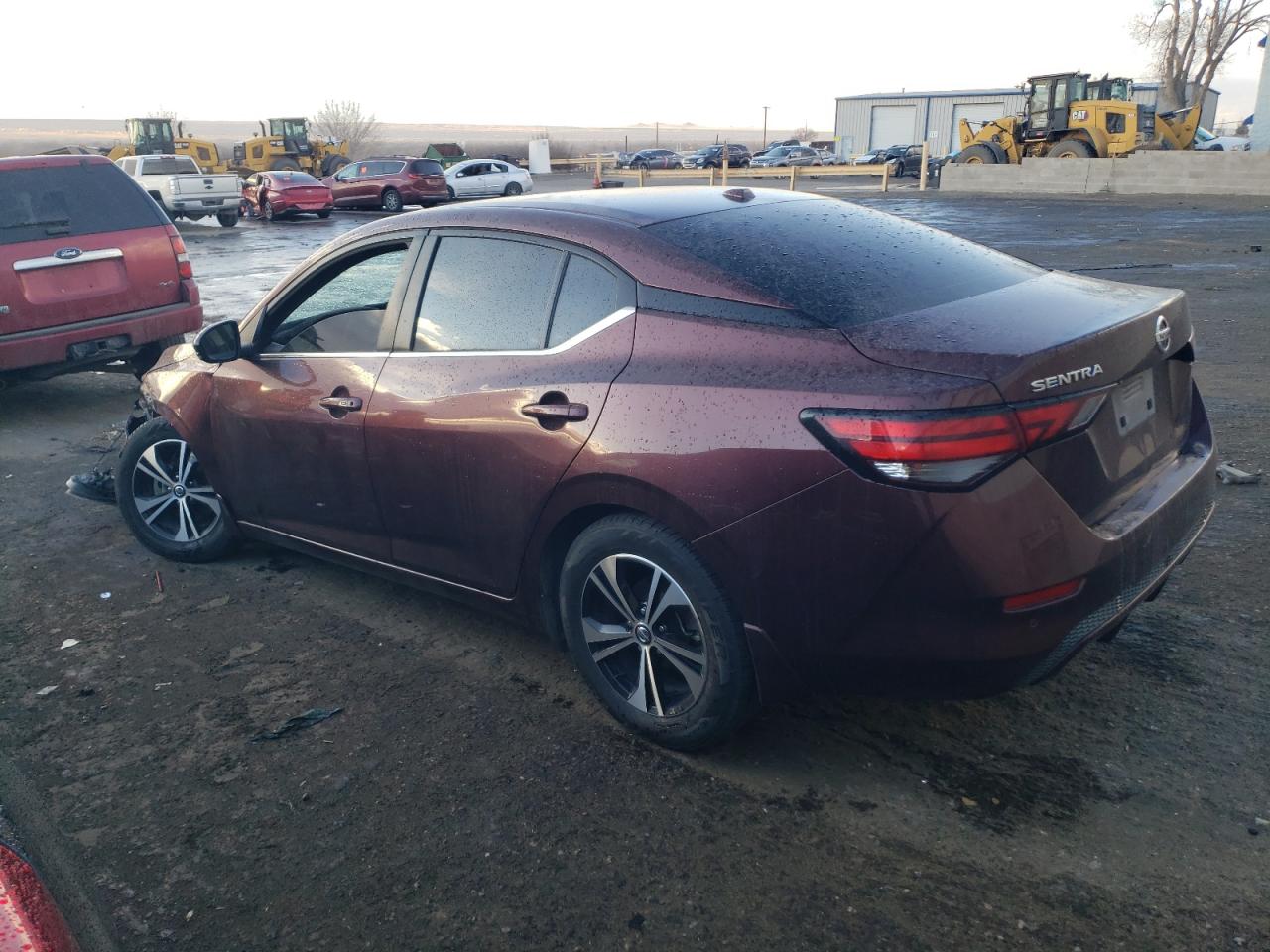 2020 Nissan Sentra VIN 3N1AB8CV1LY267424 Copart auction photo, front end damage thumbnail 2