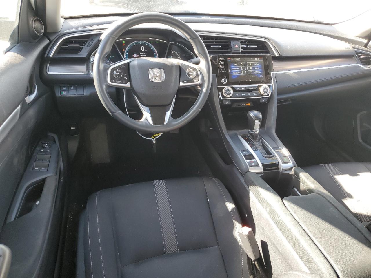 2020 Honda Civic VIN 19XFC1F37LE215220 Copart auction photo, side / minor dent/scratches damage thumbnail 8