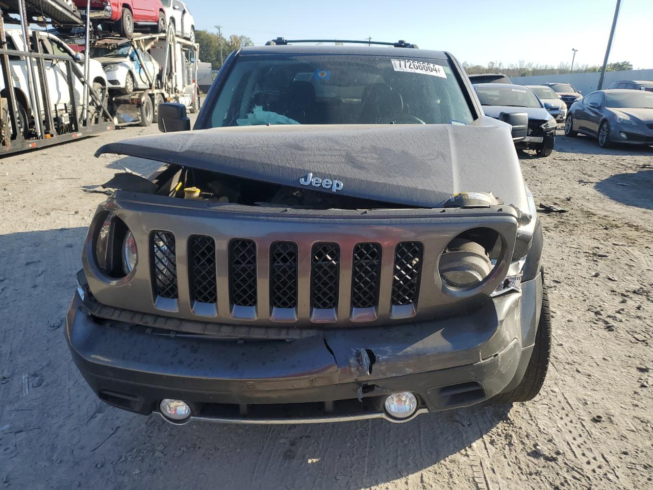 2017 Jeep Liberty (Patriot) VIN 1C4NJPFA5HD119128 Copart auction photo, front end damage thumbnail 5