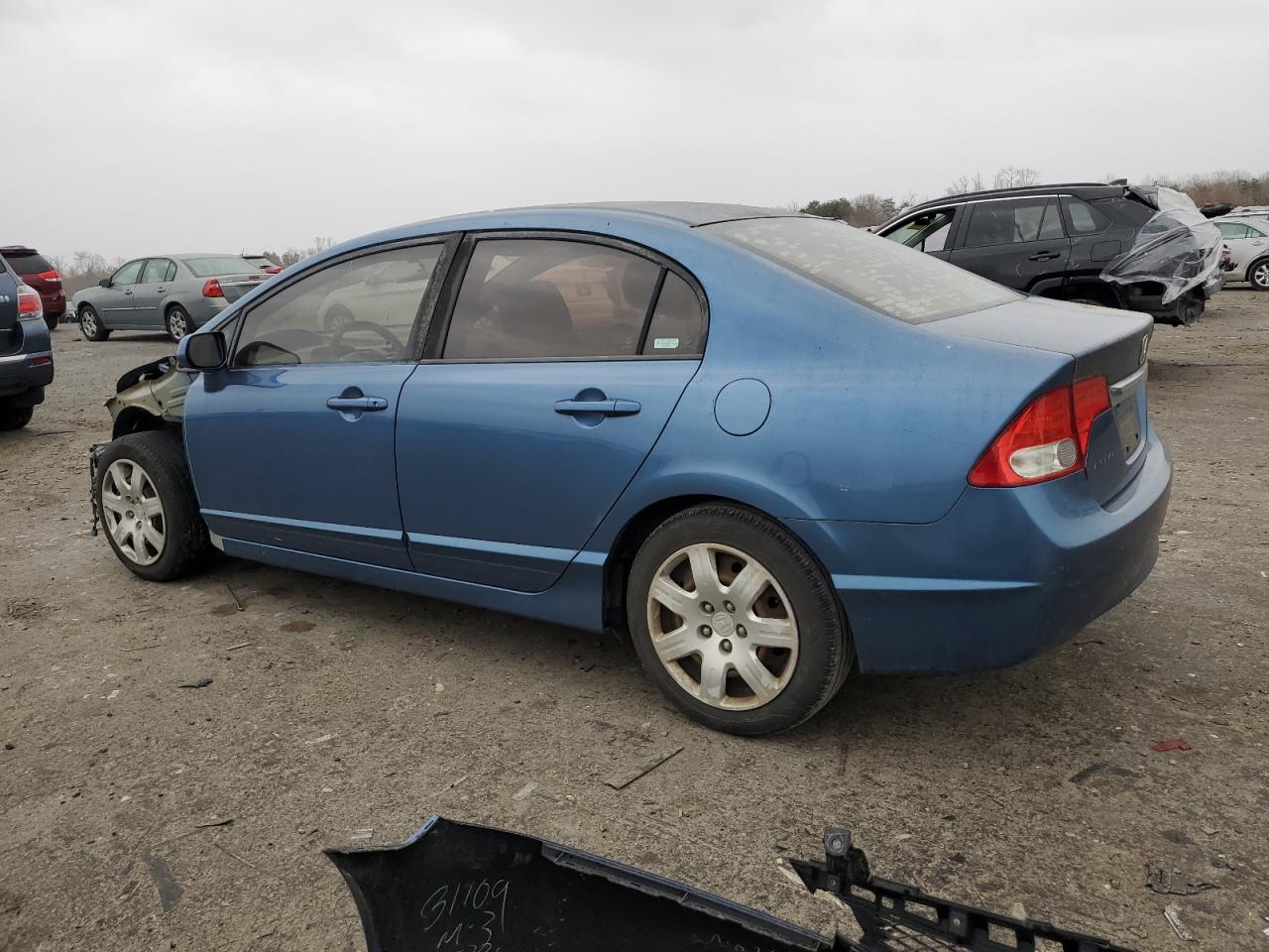 2009 Honda Civic VIN 2HGFA16589H342712 Copart auction photo, front end damage thumbnail 2