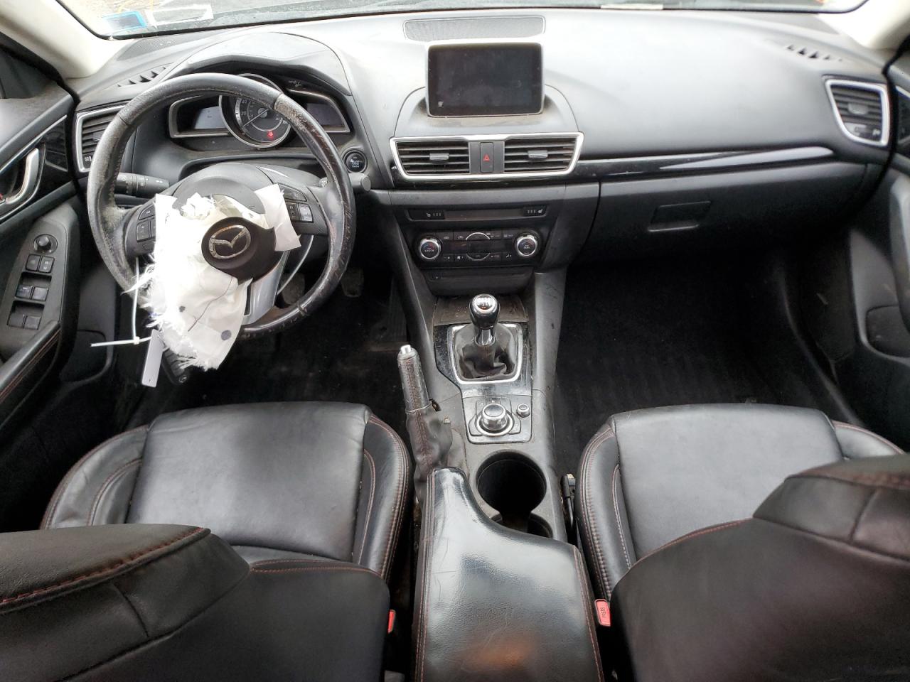 2016 Mazda 3 VIN JM1BM1X7XG1278236 Copart auction photo, front end / minor dent/scratches damage thumbnail 8