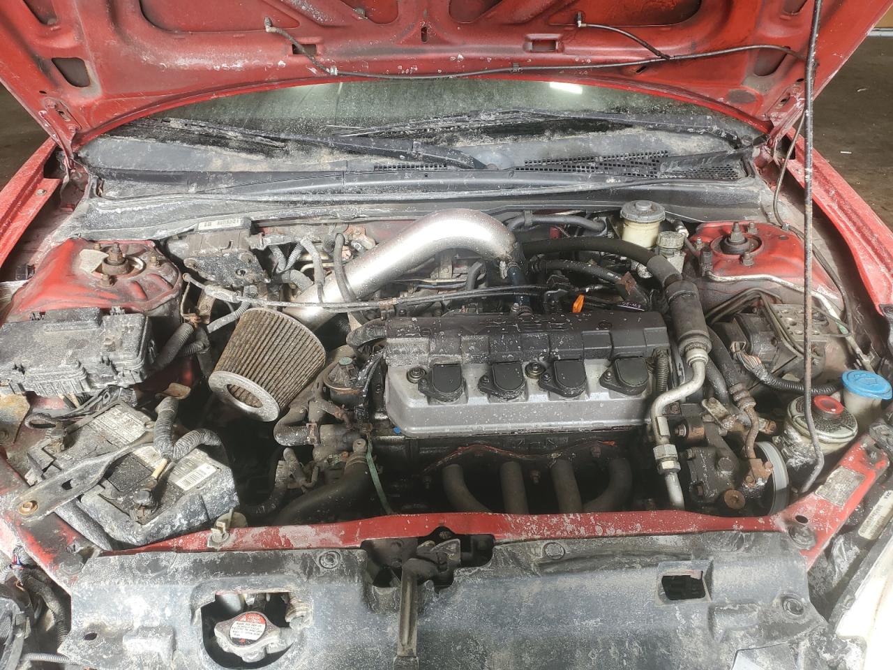 2004 Honda Civic VIN 1HGEM21974L067543 Copart auction photo, front end damage thumbnail 12