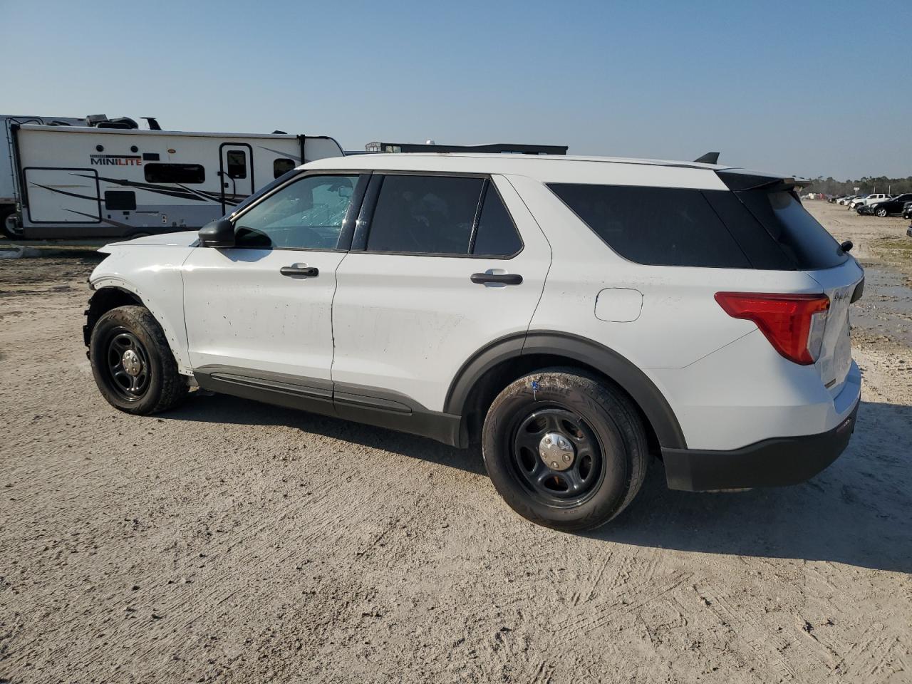 2021 Ford Explorer VIN 1FM5K8AB1MGB83092 Copart auction photo, front end damage thumbnail 2