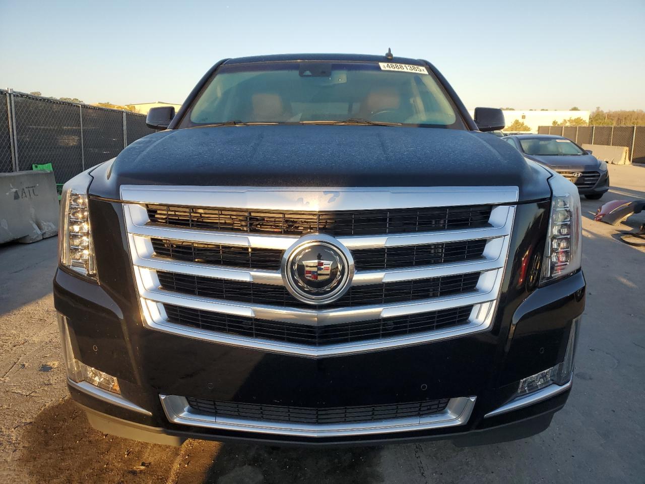 2015 Cadillac Escalade VIN 1GYS3CKJ9FR220761 Copart auction photo, rear end damage thumbnail 5