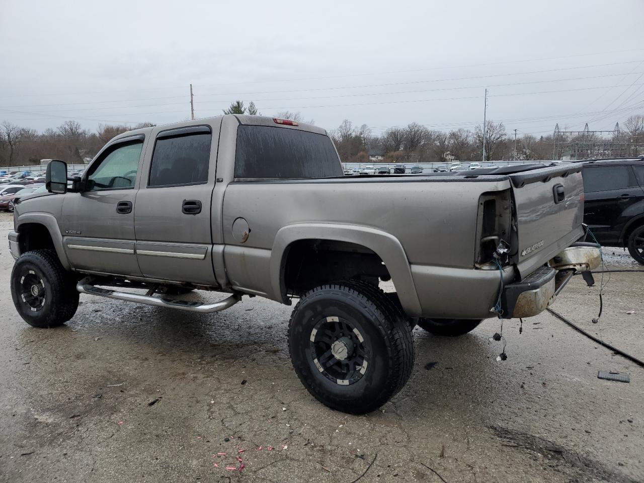 2006 Chevrolet Silverado VIN 1GCGK13U36F113489 Copart auction photo, rear end / side damage thumbnail 2