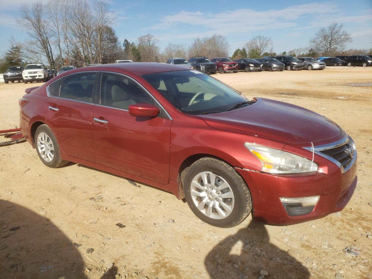 2015 Nissan Altima VIN 1N4AL3AP0FC588908 Copart auction photo, front end / side damage thumbnail 4