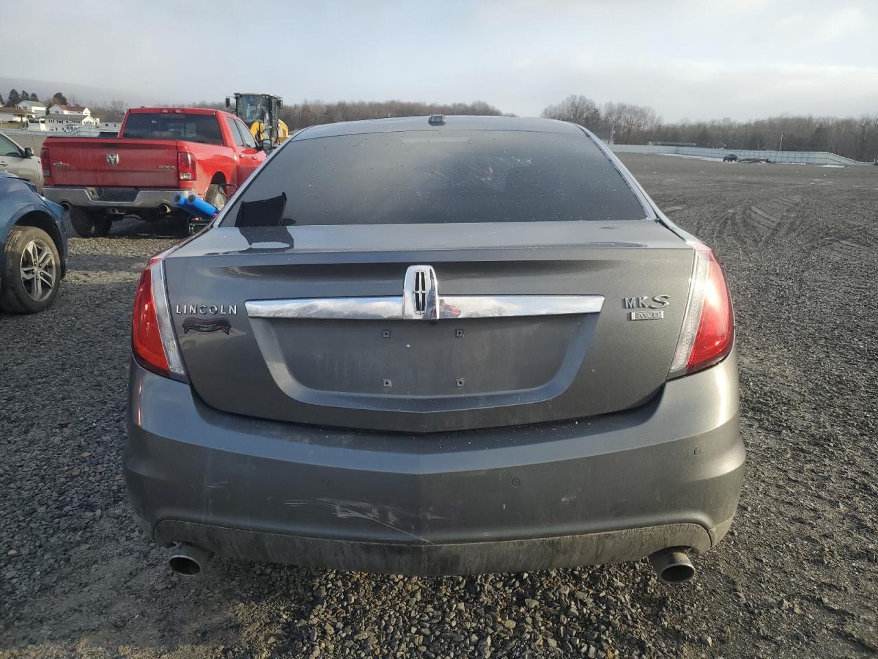2011 Lincoln MKS VIN 1LNHL9ER9BG614685 Copart auction photo, front end / side damage thumbnail 6