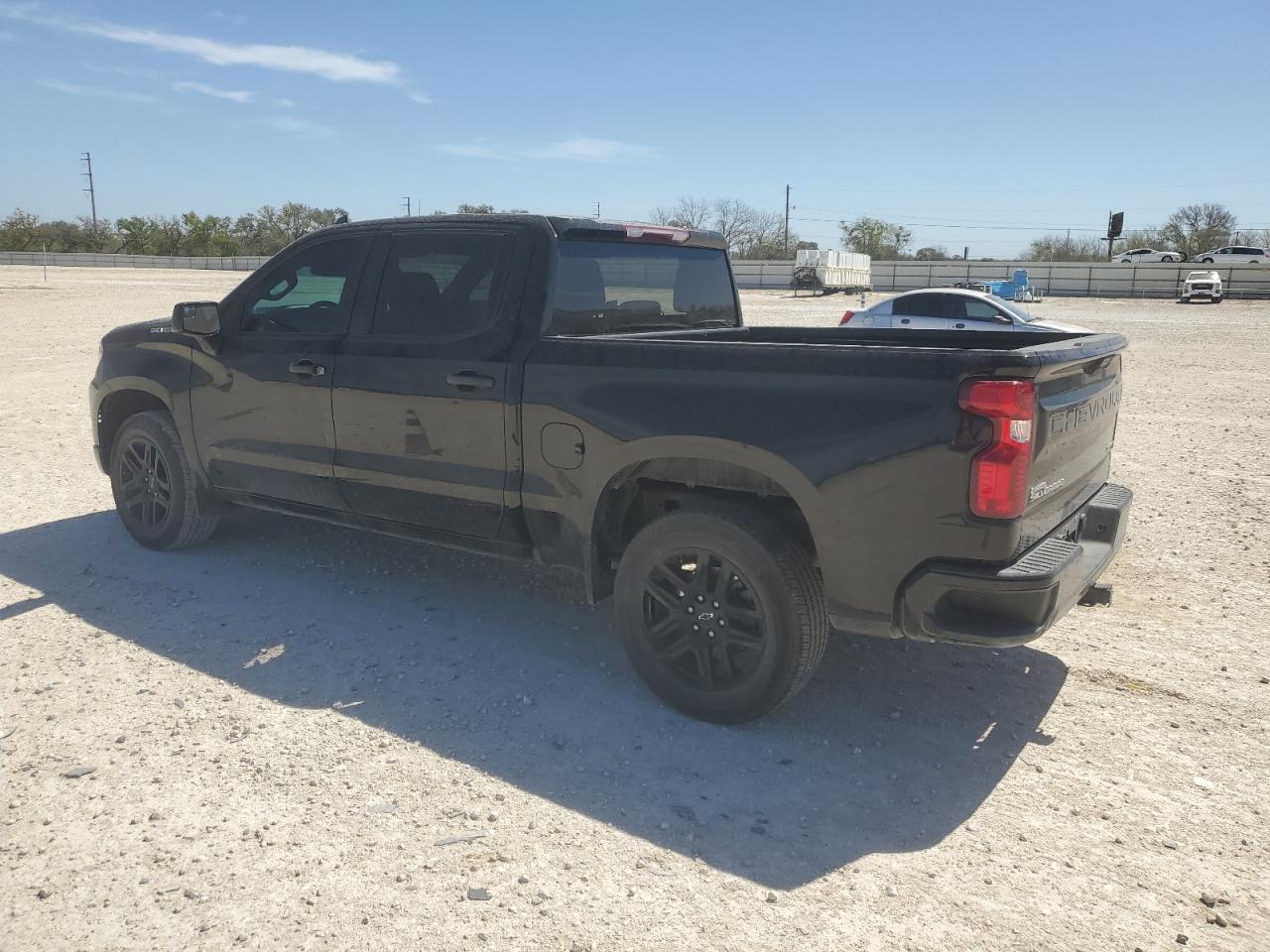 2023 Chevrolet Silverado VIN 3GCPABEK0PG174416 Copart auction photo, side / vandalism damage thumbnail 2
