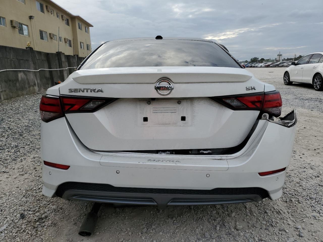 2022 Nissan Sentra VIN 3N1AB8DVXNY267164 Copart auction photo, side / undercarriage damage thumbnail 6