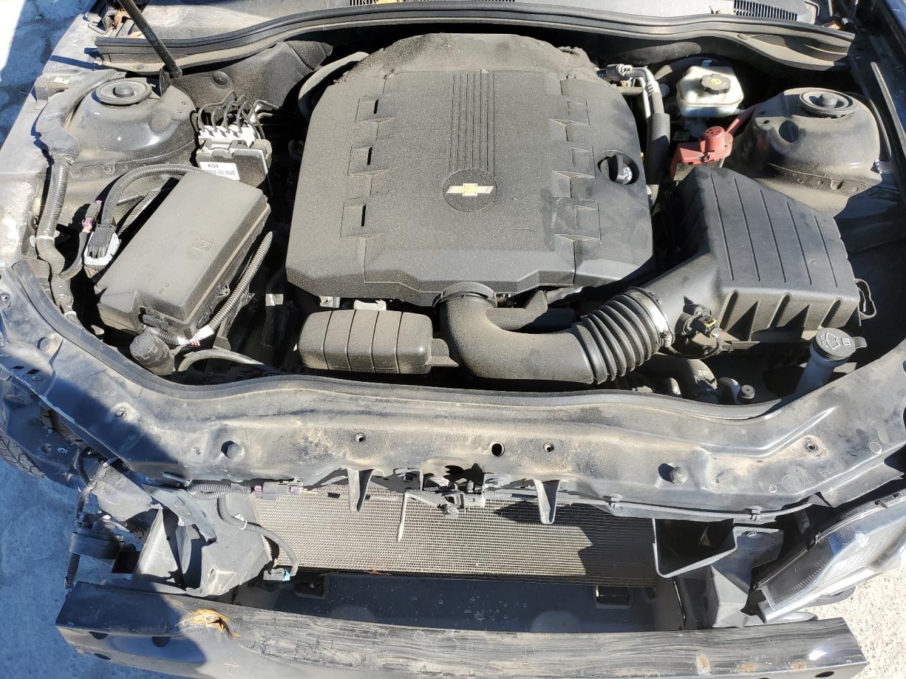 2011 Chevrolet Camaro VIN 2G1FC1ED4B9181754 Copart auction photo, front end / side damage thumbnail 11