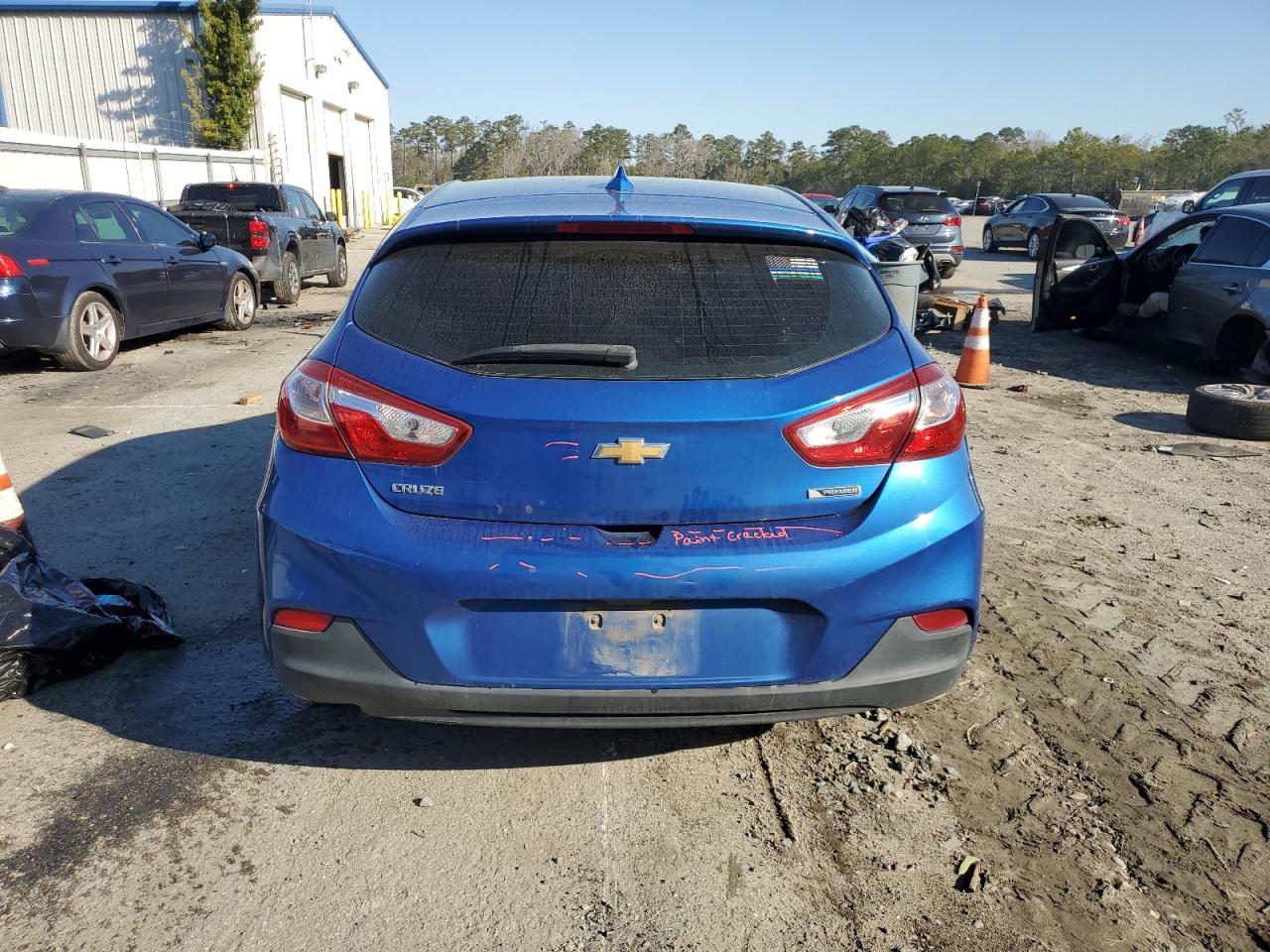2017 Chevrolet Cruze VIN 3G1BF6SM9HS531530 Copart auction photo, side damage thumbnail 6
